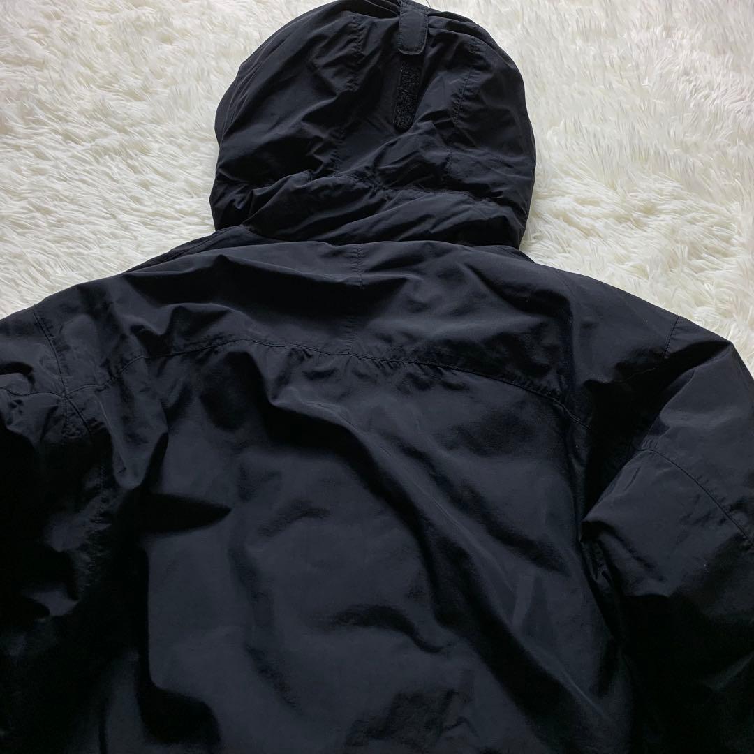 お*具様 美品■モンベル ダウンジャケット リバーシブル ブルー　1101492