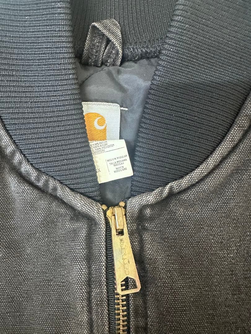 USA製 カーハート ダックベスト 希少カラー ONX Carhartt レア