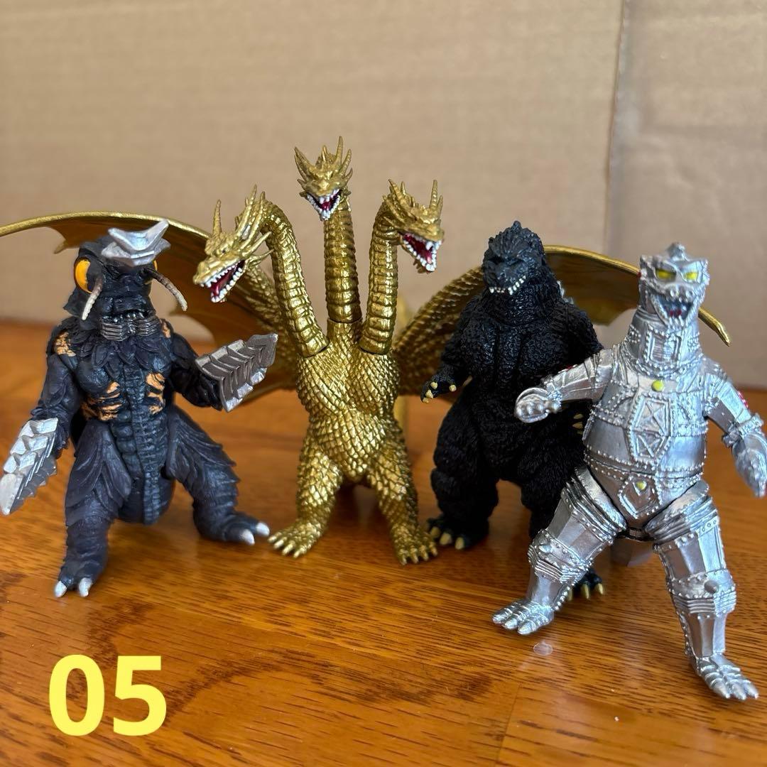 ガシャポン ゴジラHG D+ 01〜07 28体コンプリート ブックレット付き