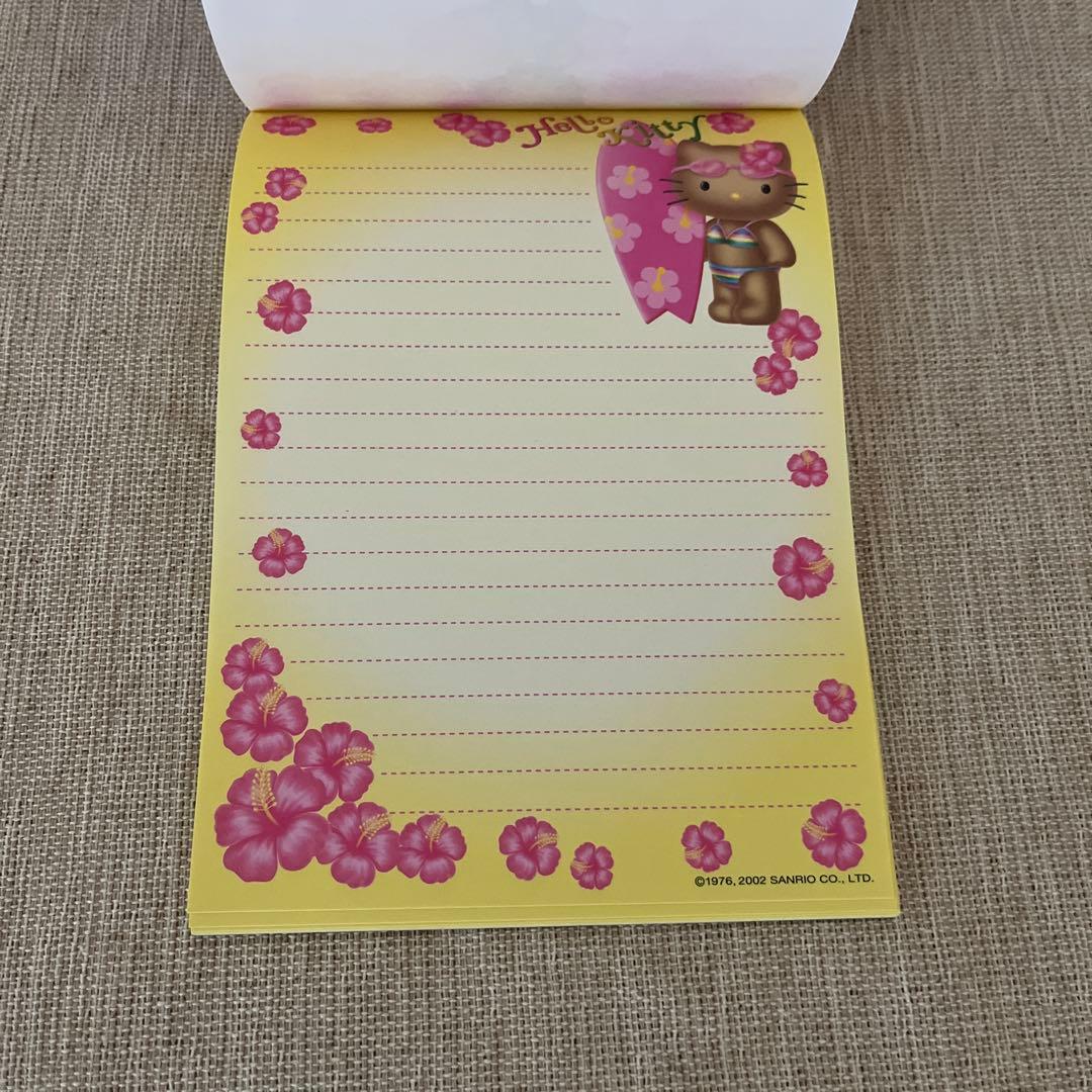 レア！ 日焼けキティサーフボード メモ帳