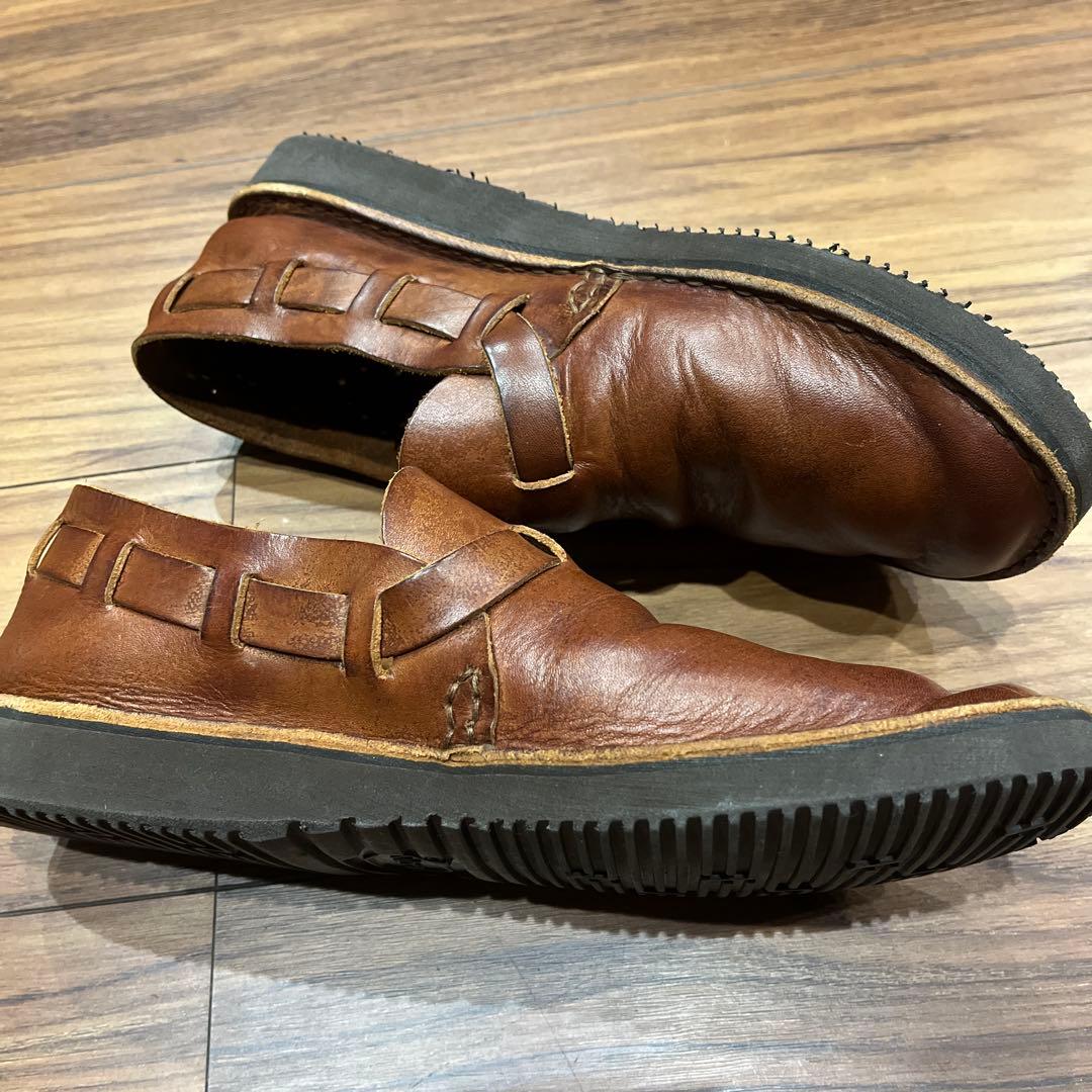 Fracap フラカップ　バケッタ　41 26.5 ブラウン　オーロラシューズ