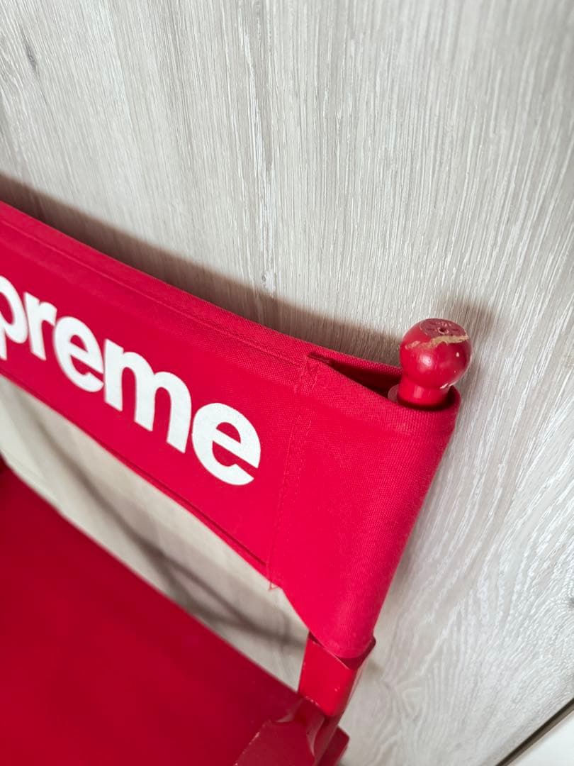 Supreme レッド ディレクターズチェア