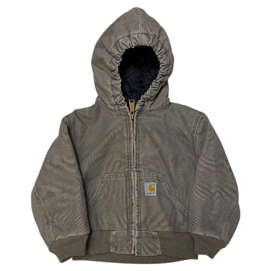 90s Carhartt アクティブJK Kids 90〜110 Mexico製