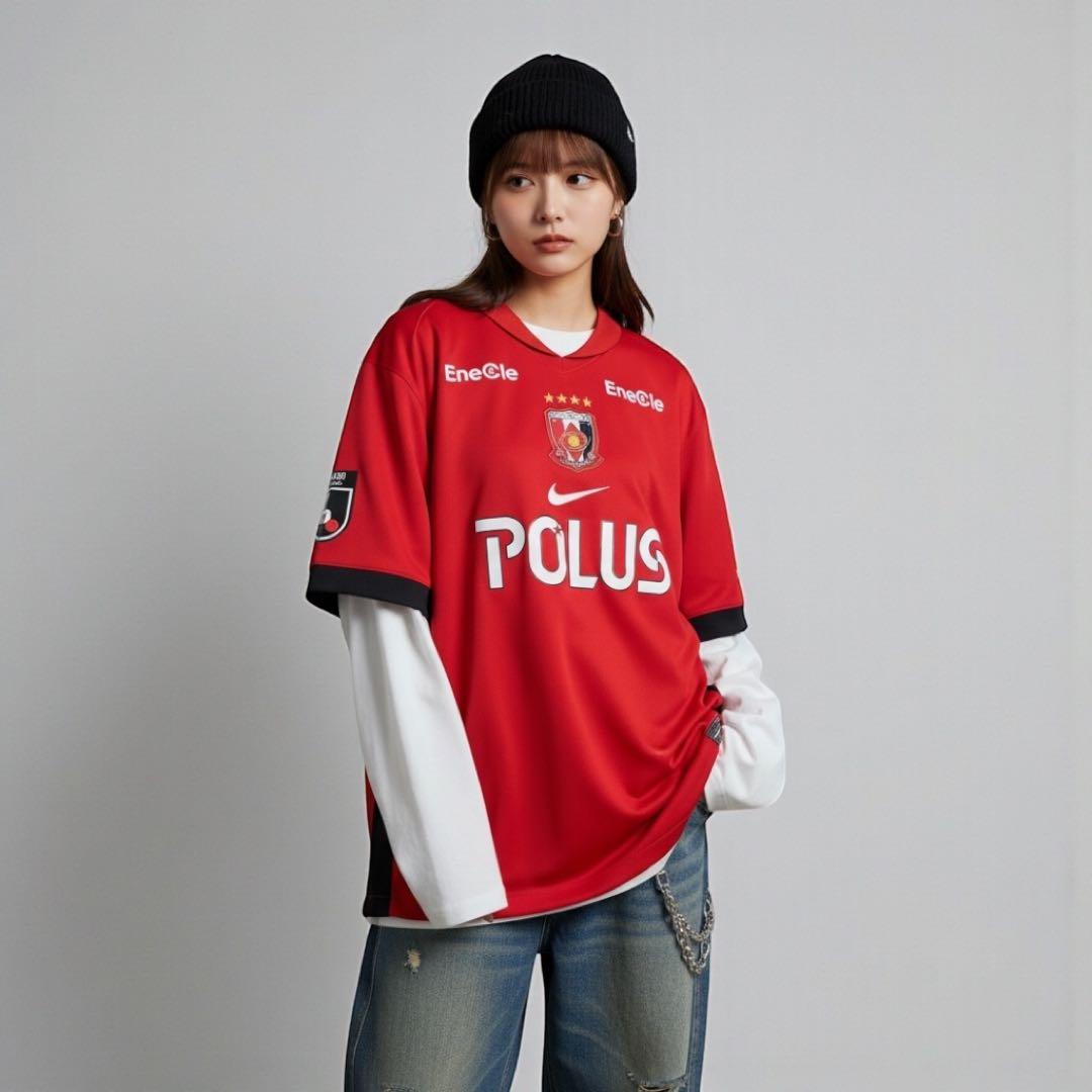 【極美品】2025 浦和レッズ #20 長倉幹樹 ホーム ユニフォーム NIKE