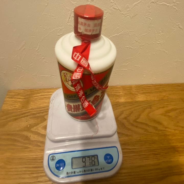 貴州茅台酒 53％ 500ml 天女ラベル 1998年　マオタイ　茅台酒