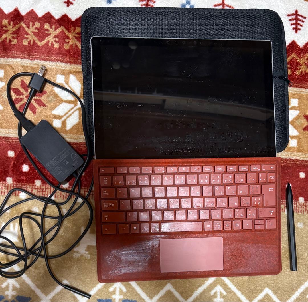 SurfacePro7 + タイプカバーred + SurfacePen