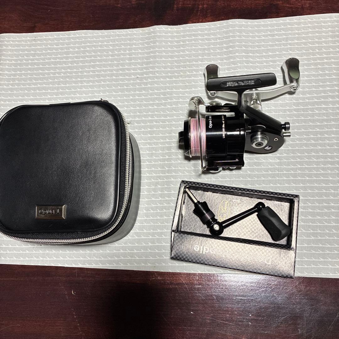 オーパス1 ネロ スピニングリール ダブルハンドルとオーパス1 の2点セット