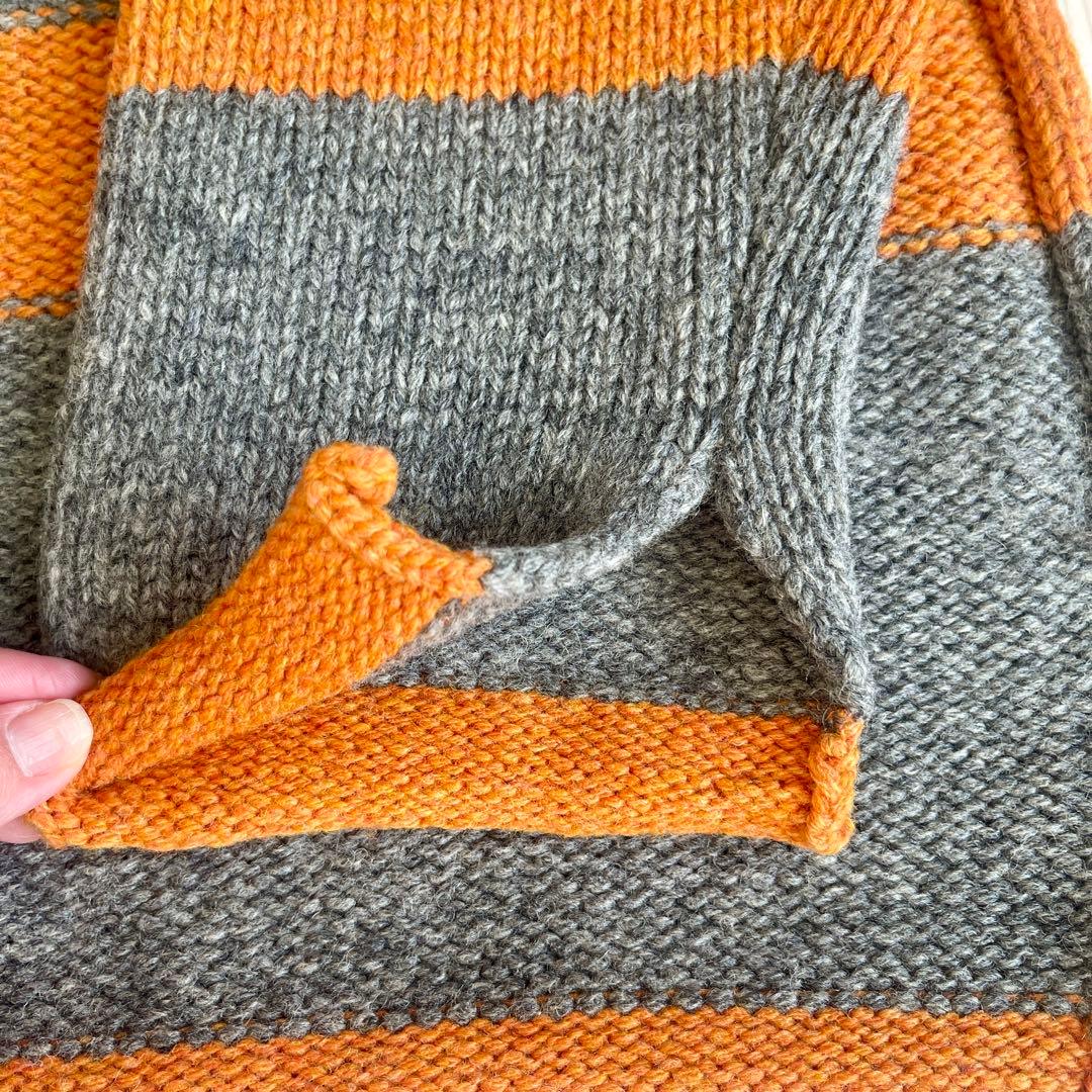 【レア物】INVERALLAN✖️ships ニット　目を引くニット　42サイズ