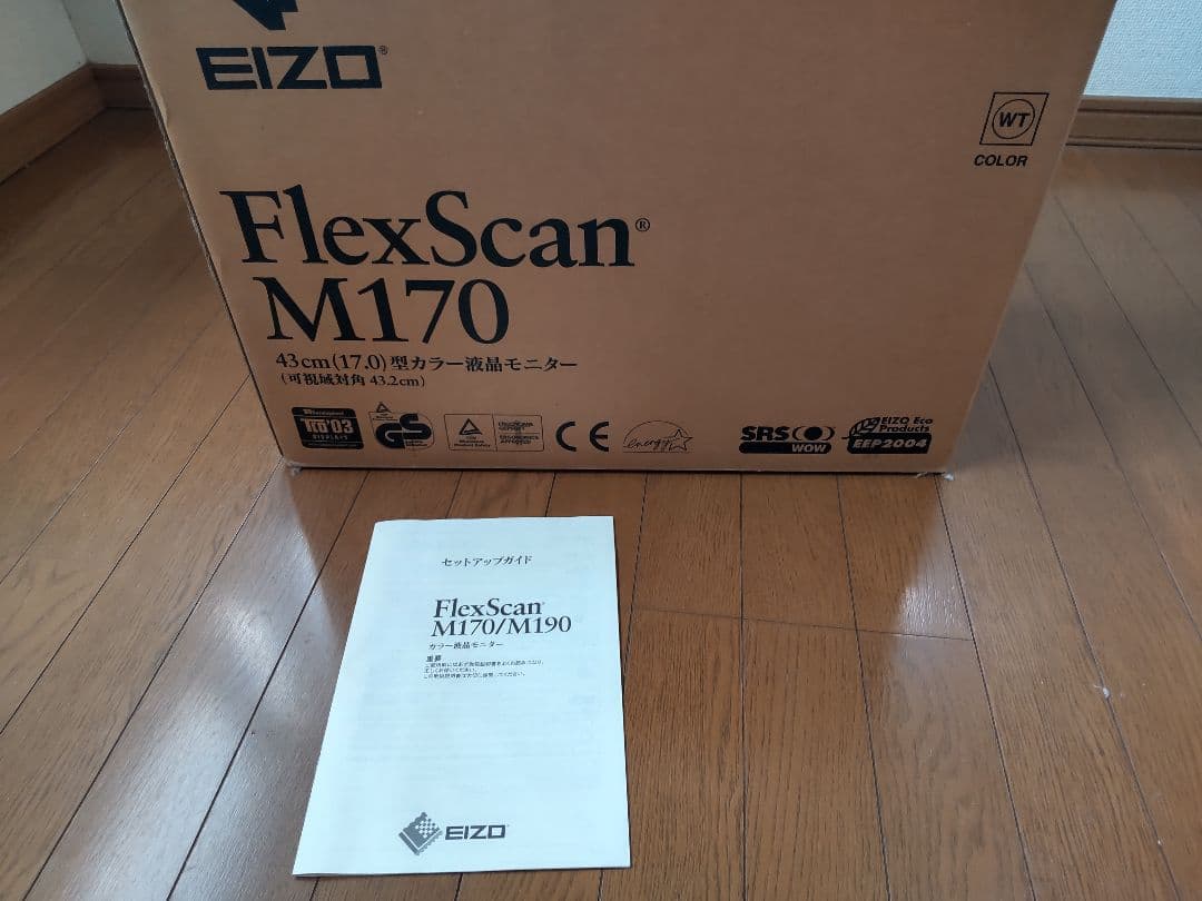 ナナオ液晶ディスプレイ EIZO FlexScan M170-WT