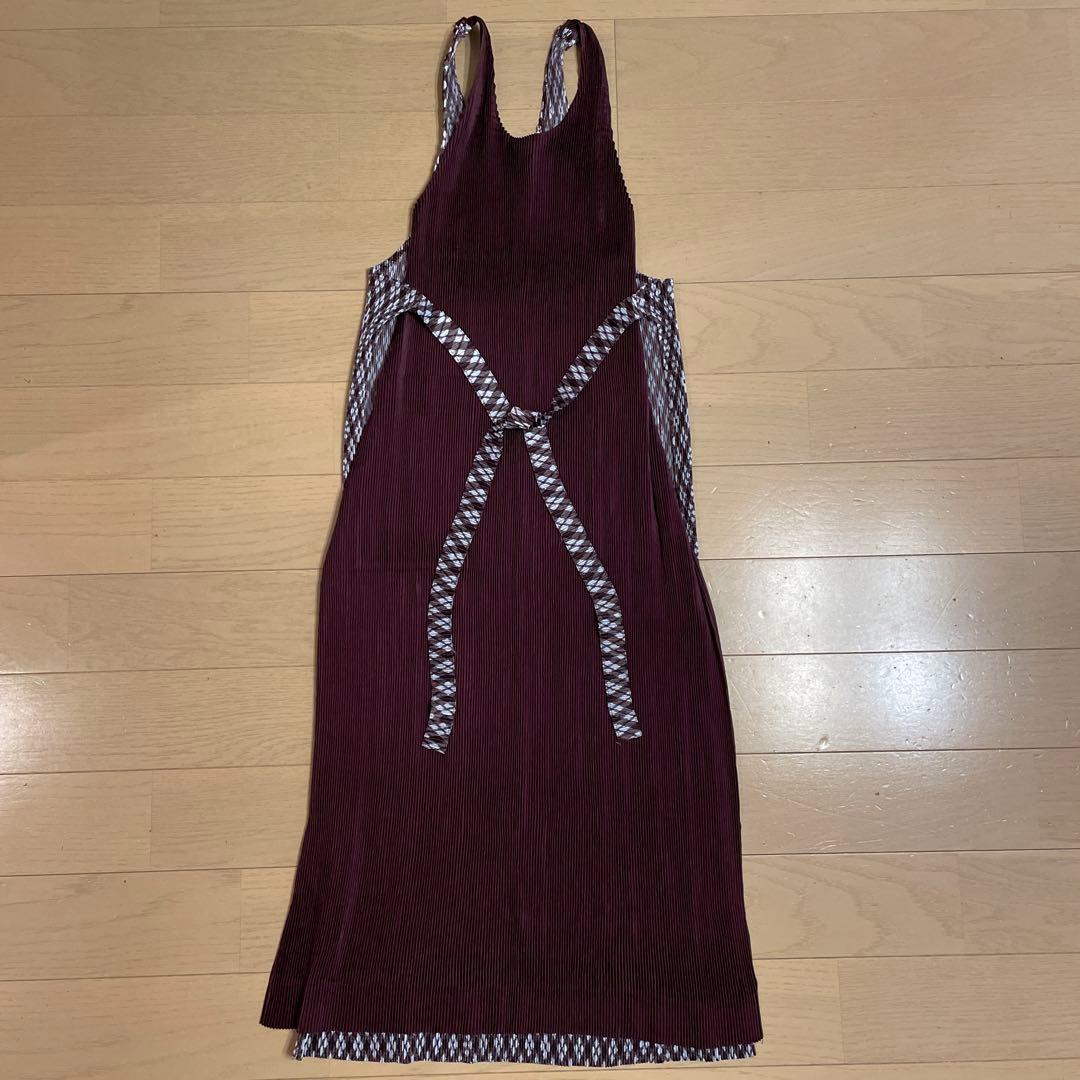 improduct イッセイミヤケ プリーツ エプロンバイカラー 2way