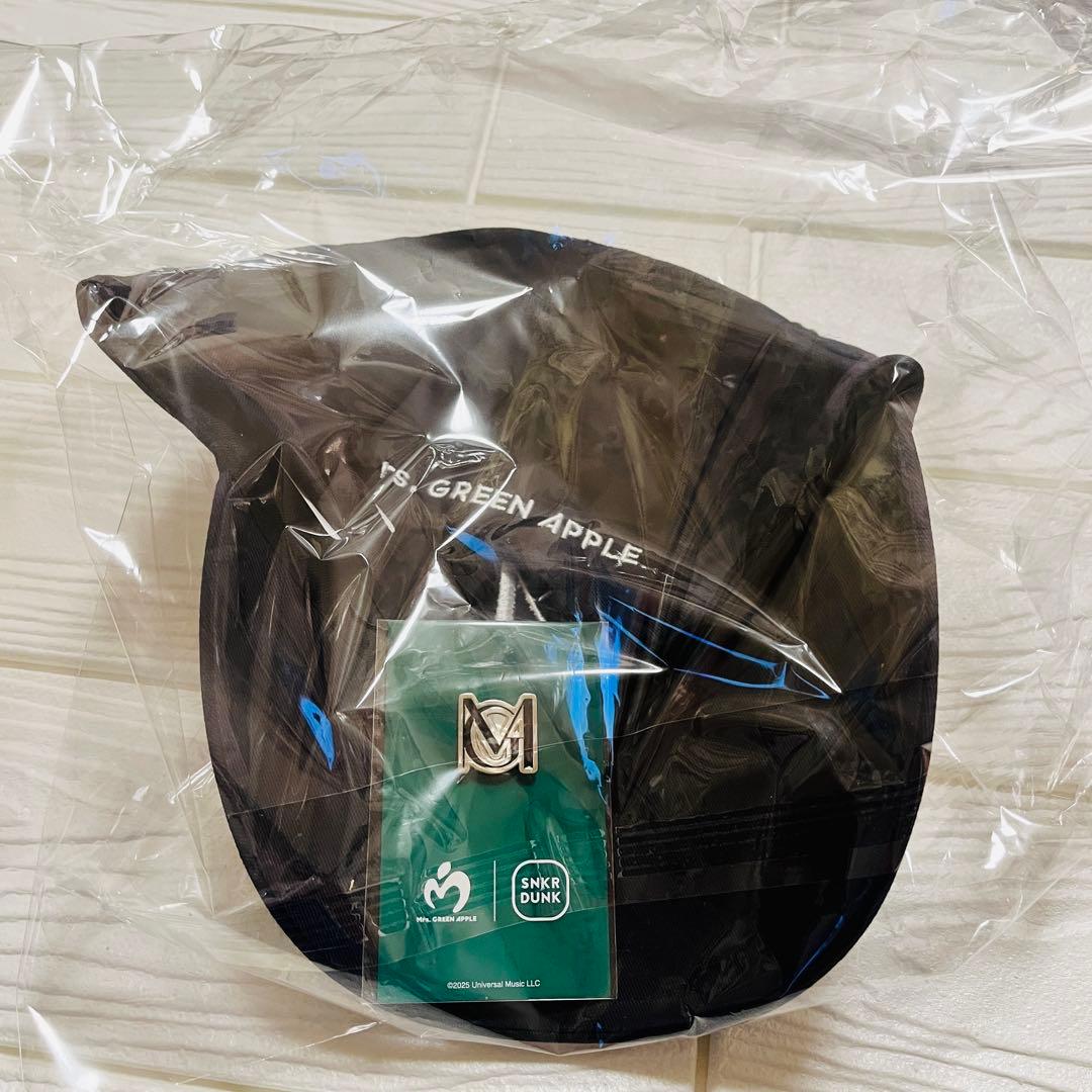 Mrs.GREEN APPLE NEW ERA® LOGO CAP \"NAVY\"