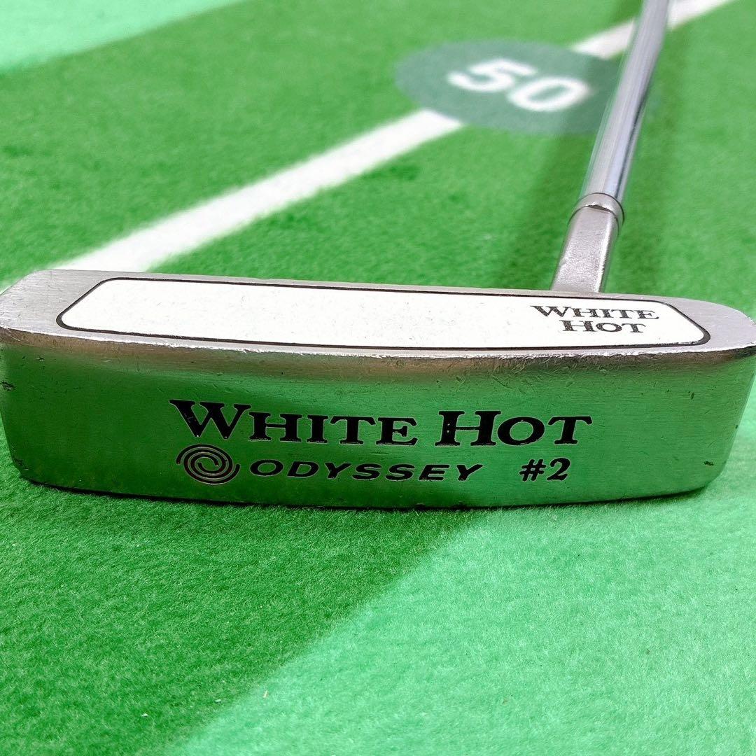 【希少品】 ODYSSEY WHITE HOT #2 パター 33インチ 右利き