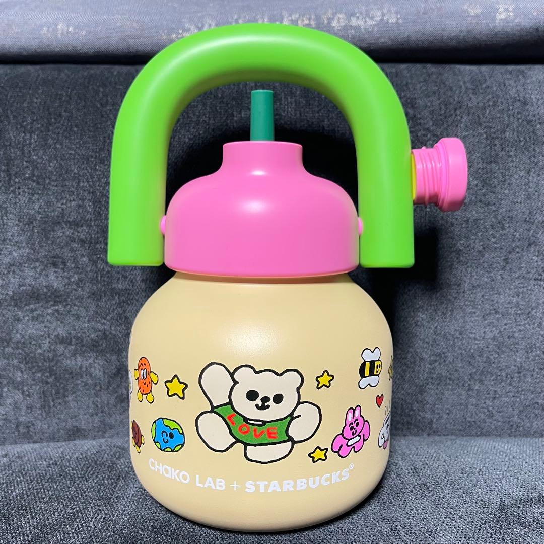 【新品未使用】Starbucks×CHAKO LAB 1L ストローボトル