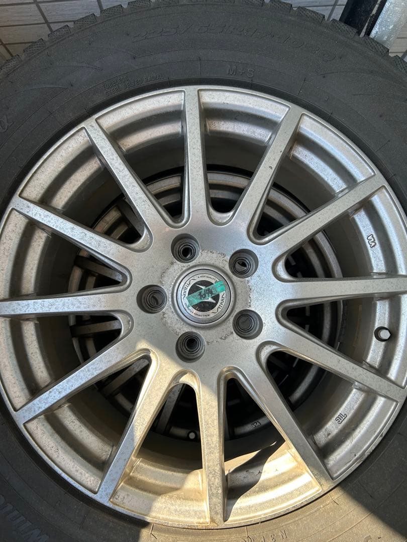 (直接渡しのみ)cx-5で使用していたスタッドレスタイヤ、ホイール
