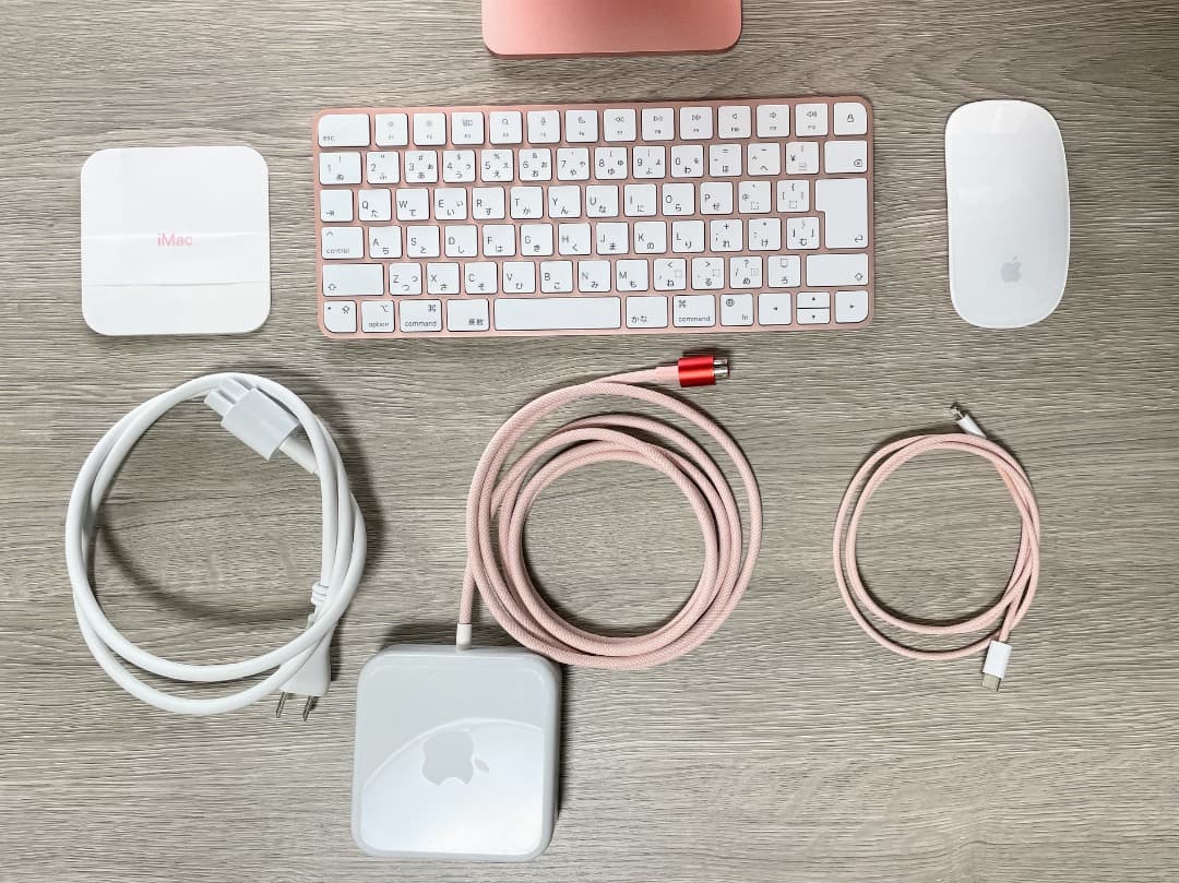 iMac 2023 ピンク M3 メモリ8GB SSD256GB 8コアGPU