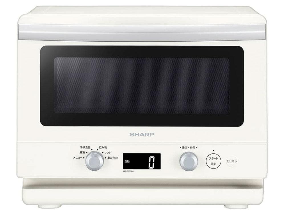 新品 シャープ 電子レンジ RE-TD184-W