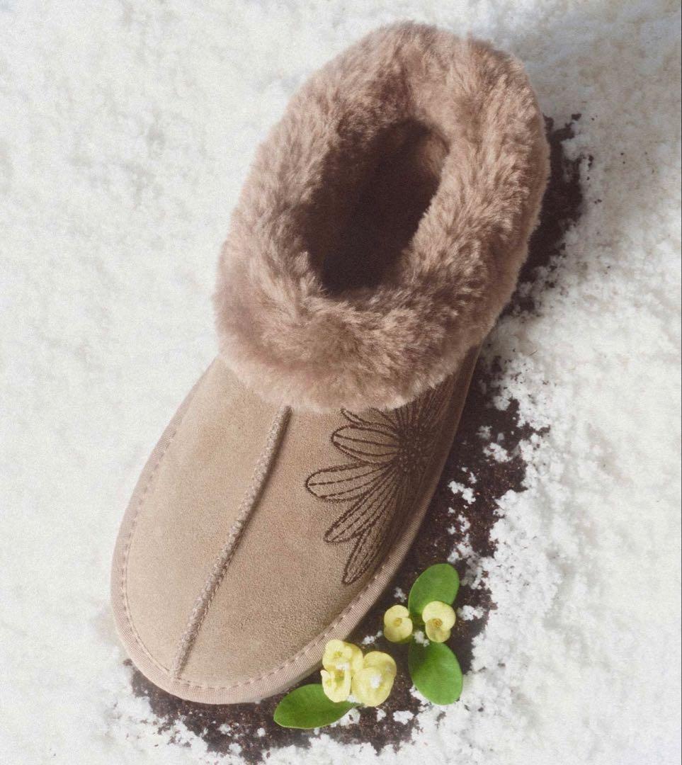 Mardi Mercredi L 25 新品未使用　ムートンブーツシューズ