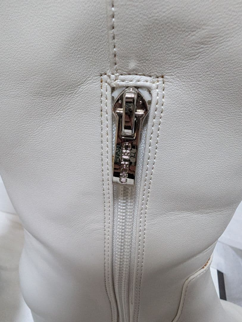 CELFORD アイボリー ロングブーツ 37