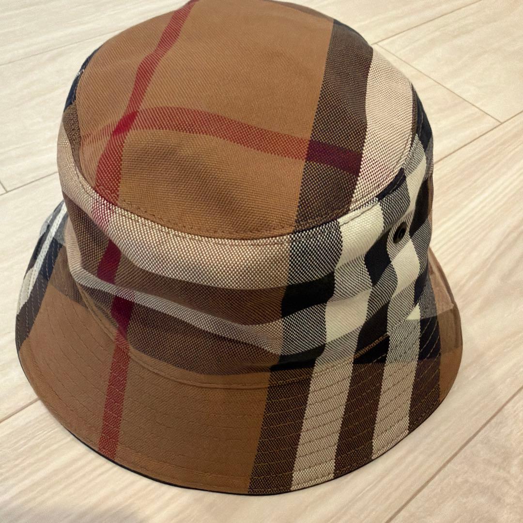 BURBERRY バーバリー レディースバケットハット 帽子　Mサイズ　美品