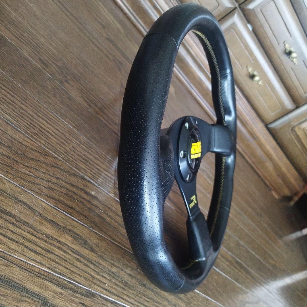 １９９６年式　ａｔｃ本革ステアリング　スプリントＲ　Ｓ１３ボス付き　イタリア製