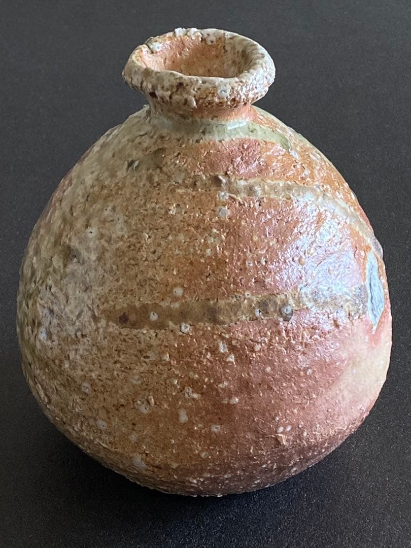 信楽焼 Shigaraki ware 花入 Vase 井村侊生 N14