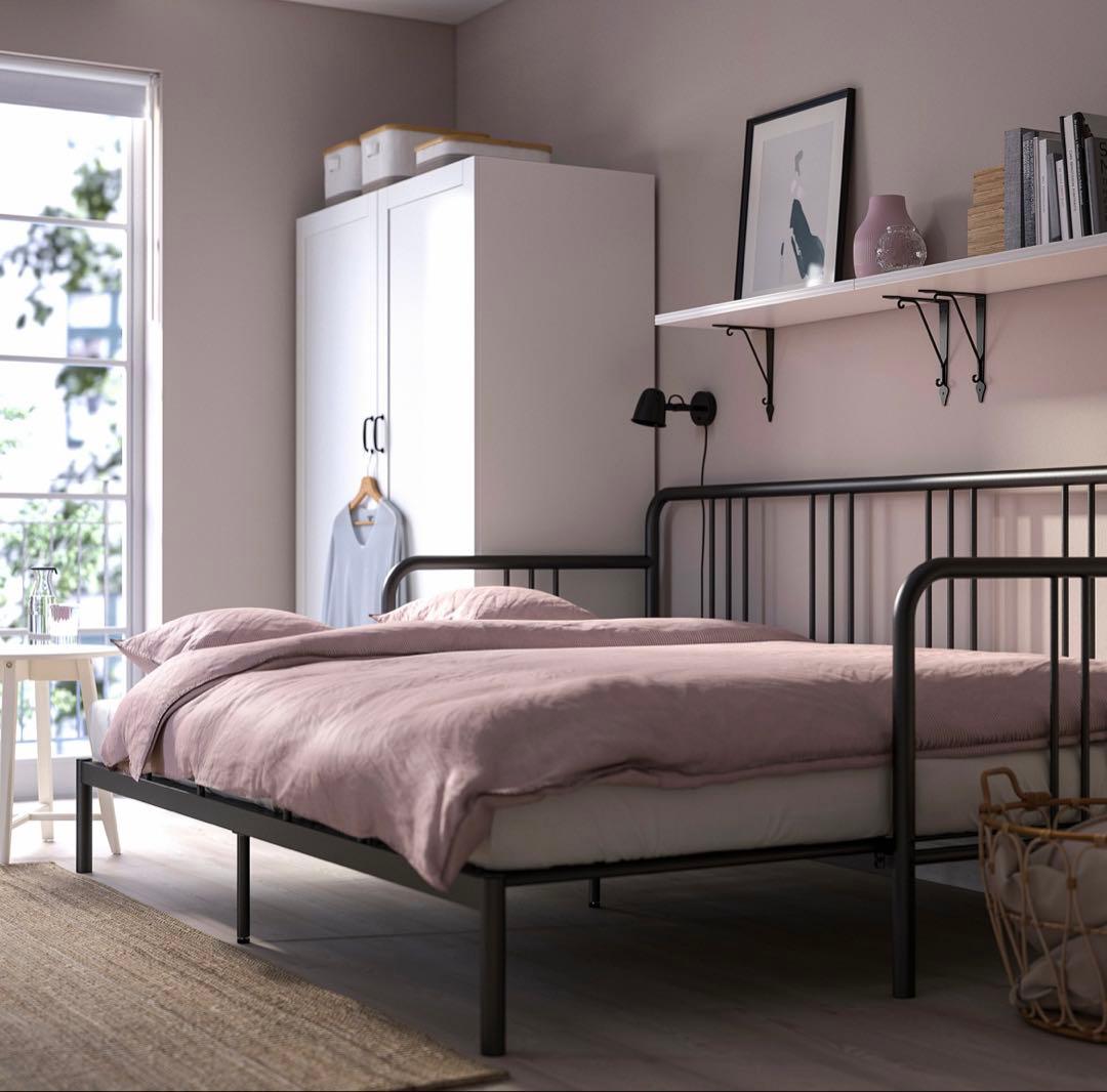 引取希望 セット売り値下げ可 FYRESDAL IKEA デイベッドフレーム