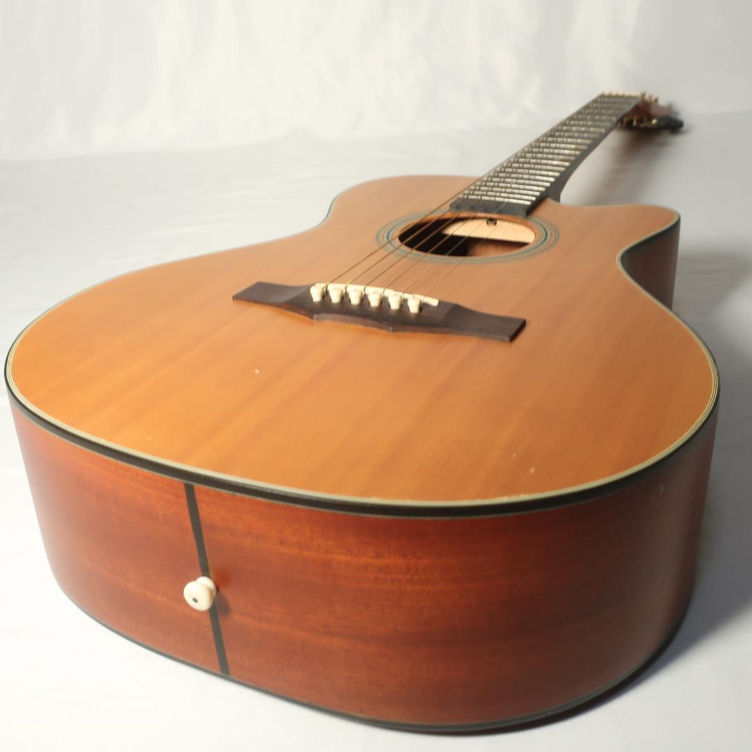 美品 Morris SS-30NAT ミニギター トップ単板 マホガニーボディ