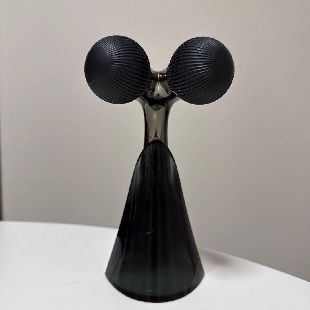 MTG MDNAオニキスブラック フェイスローラー 美顔ローラー スタンド付き