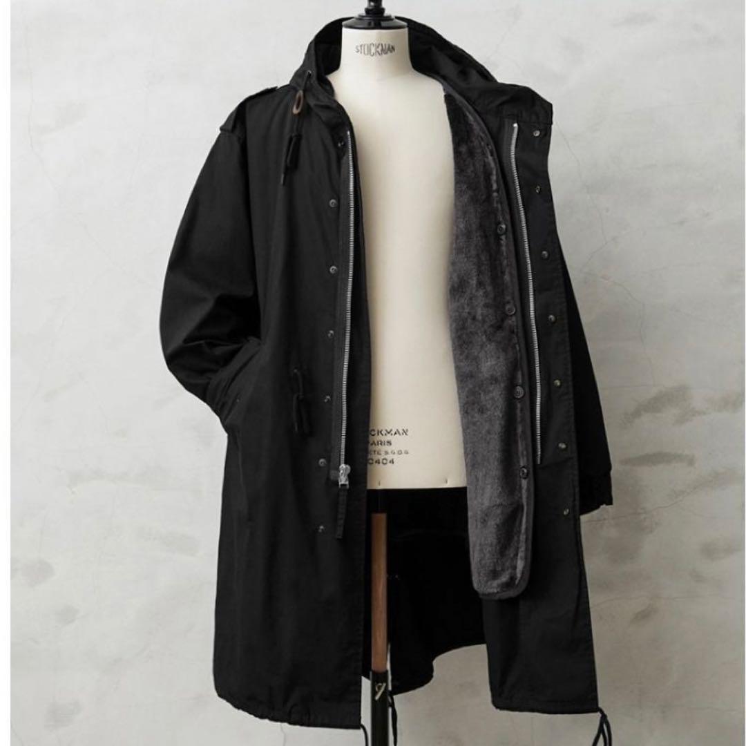 HOUSTON ヒューストン モッズコート M-51 ボアライナー付き 男女兼用