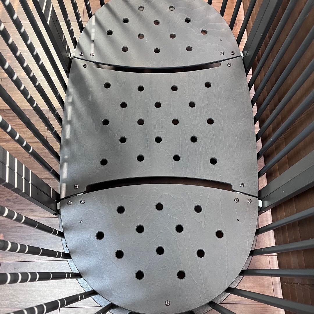 【売り切り】STOKKE スリーピー ヘイジーグレー　ベビーベッド　ねじ