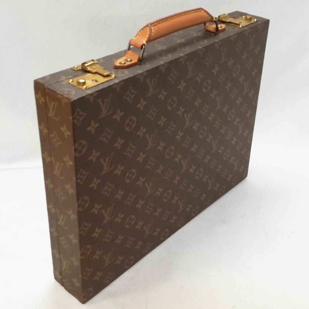 【良品】ルイ・ヴィトン（モノグラム）トランク クラッシャー アタッシュケース