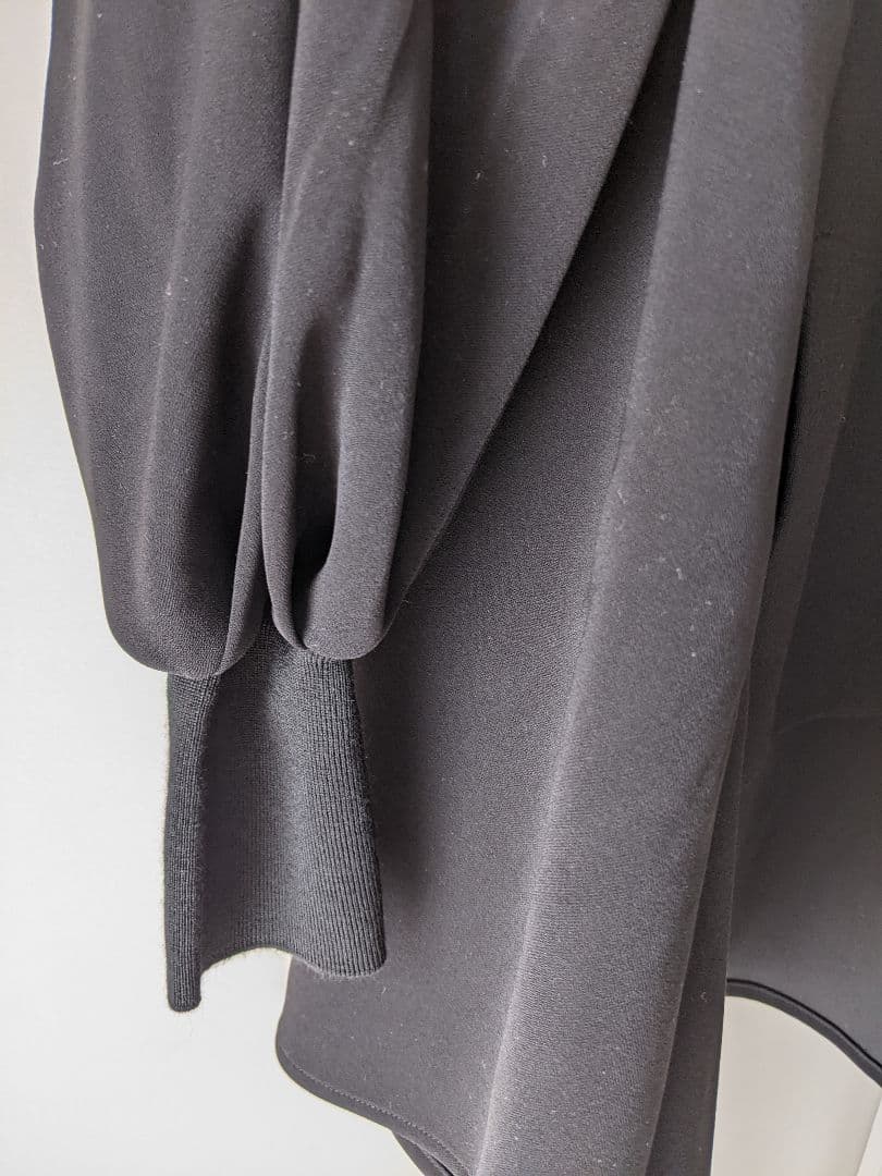 ENFOLD/エンフォルド　DOUBLECLOTH リブブラウス　ドゥーズィエム