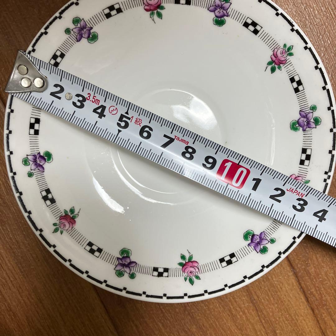 イギリス　アンティーク　Shelley シェリー　カップ＆ソーサー　プレート