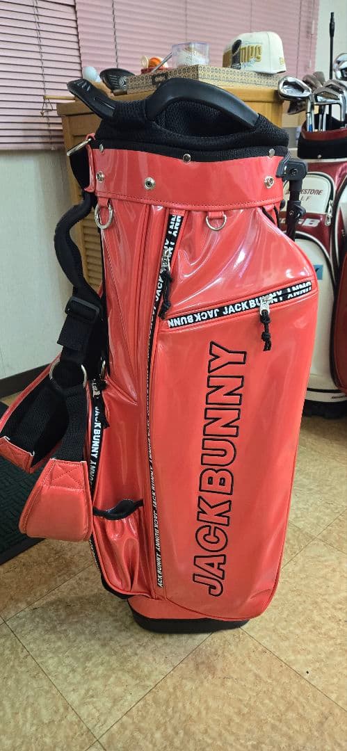 JACK BUNNY ピンク キャディバッグ