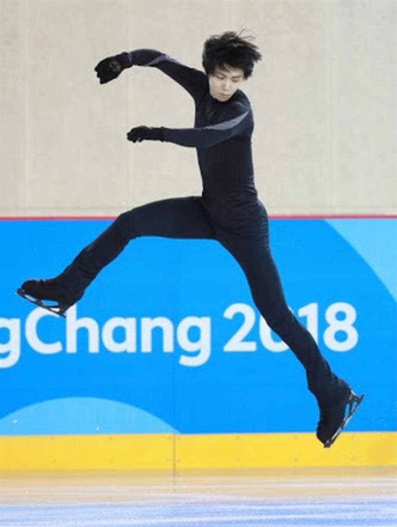 ②-1 羽生結弦　着用練習着　アンダーアーマー　CG　ブルー(同色、同タイプ)