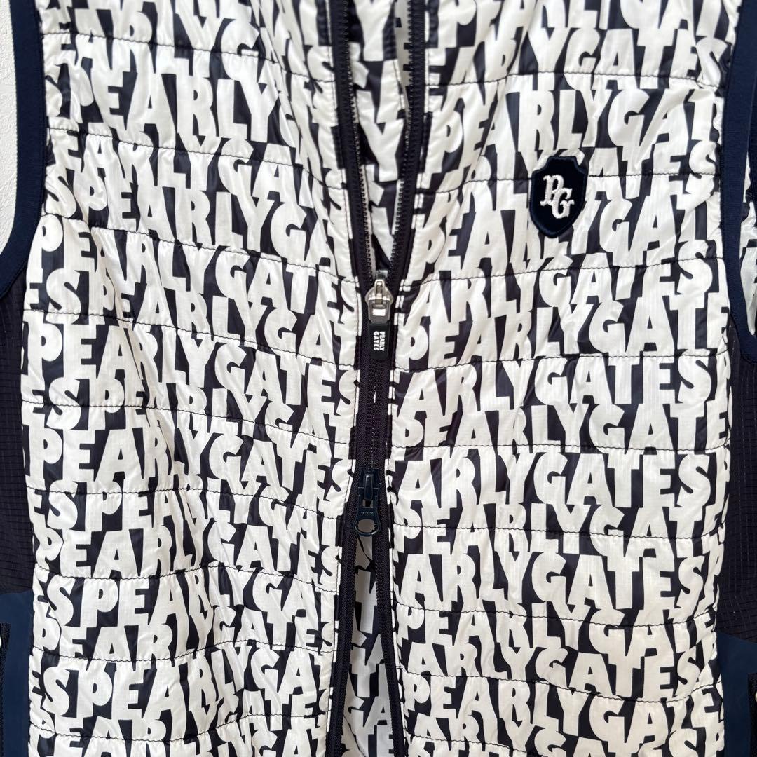 【美品】PEARLY GATES パーリーゲイツ 中綿ダウンベスト ゴルフウェア