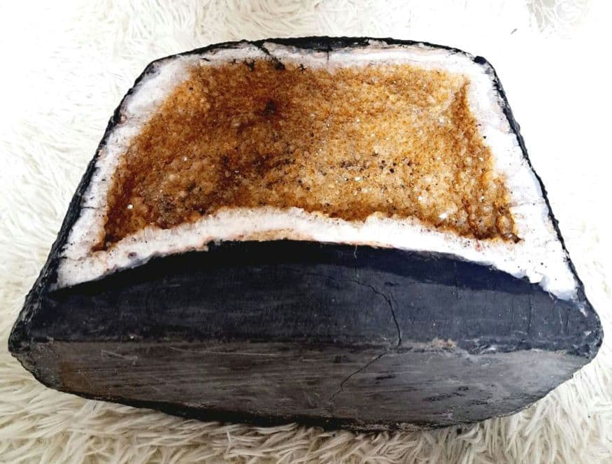 特化　特大　天然石　シトリンドーム　パワーストーン　サークル 12.7キロ