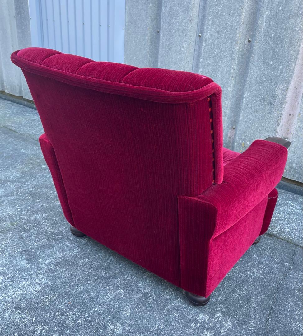 モリシゲ家具/MORISHIGE/オリーブ印/高級/1Pソファ/アームソファ/①