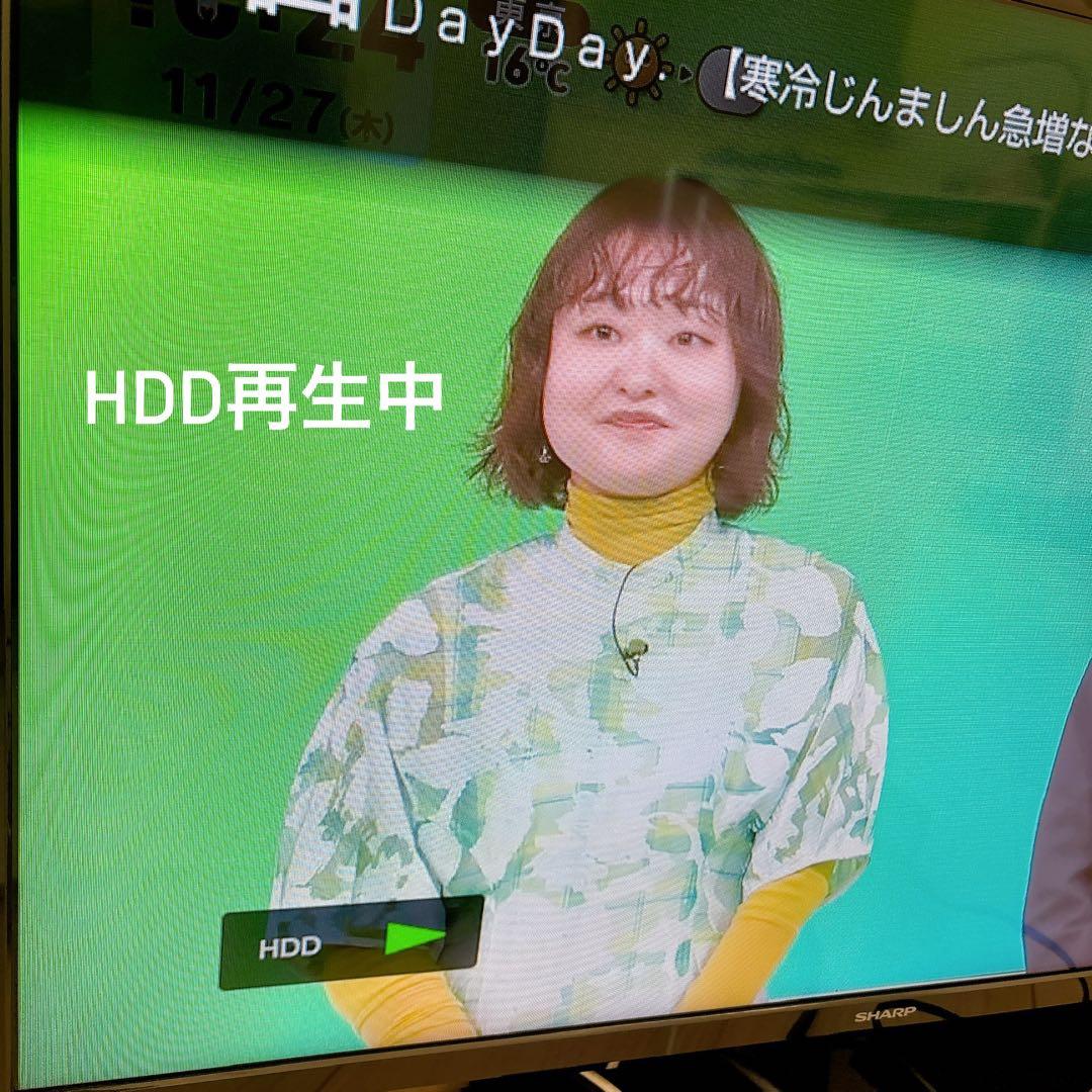 107 SONY BDZ-EW1000 ブルーレイレコーダー1TB 説明書付き