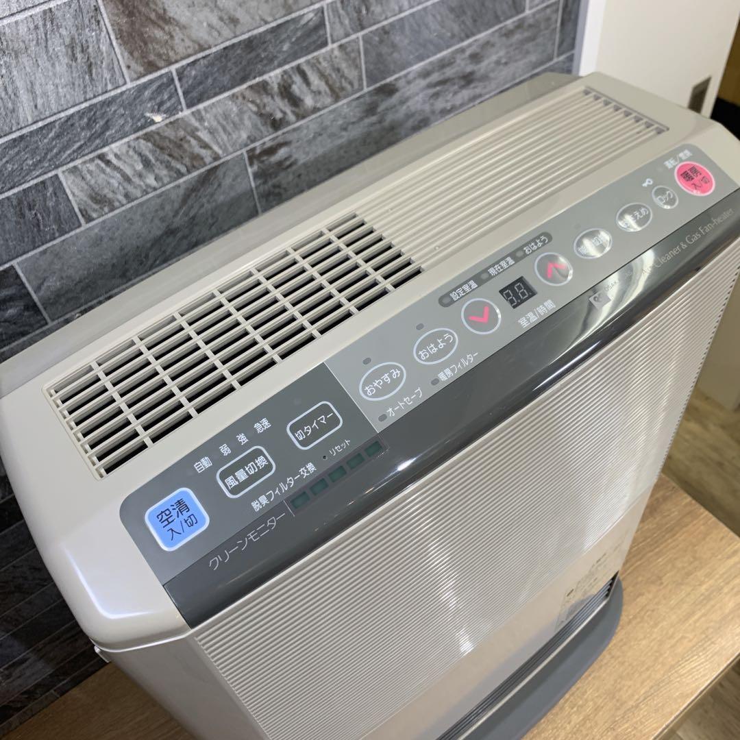 新品未使用　Rinnai リンナイ 都市ガス 空気清浄機付き ガスファンヒーター