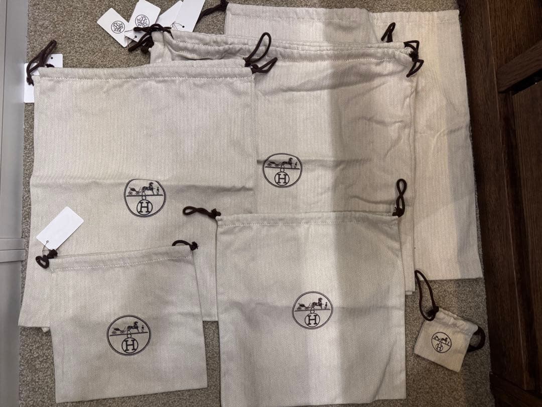 エルメス　保存袋　９枚セット