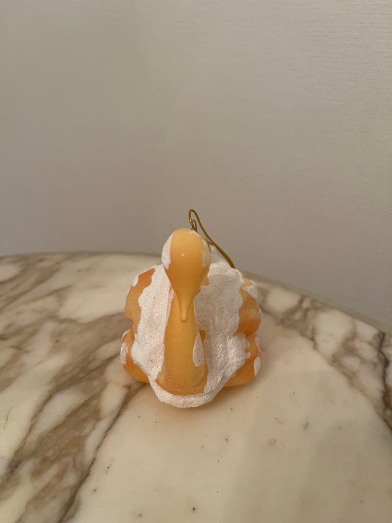 Astier アスティエ　SWAN CREAM PUFF オーナメント　スワン