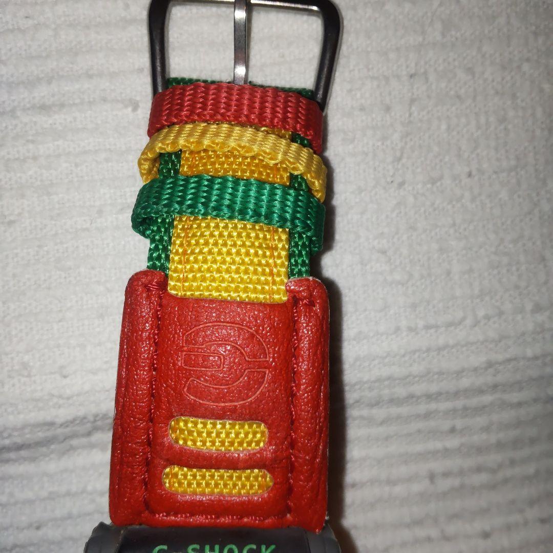 G-SHOCK DW-002 BM-9 ラスタ 換えベルト付き