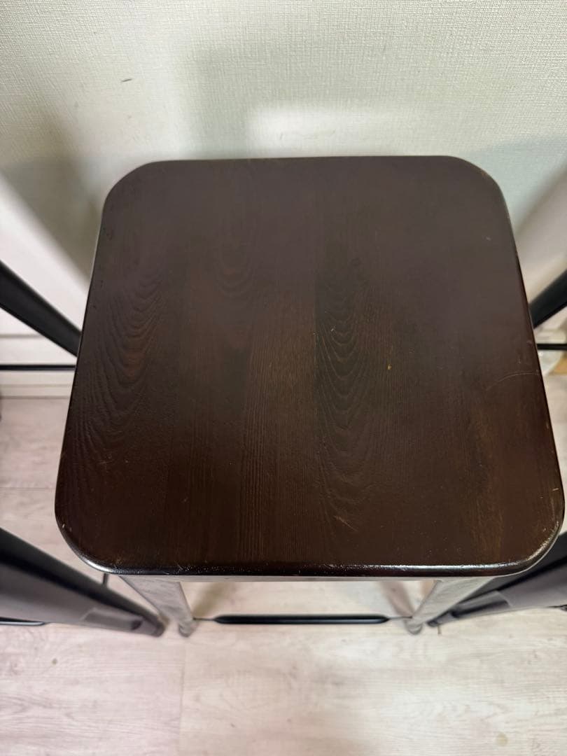 お洒落なバーチェアハーチェア　カウンターチェア 高さ75cm 脚3セット