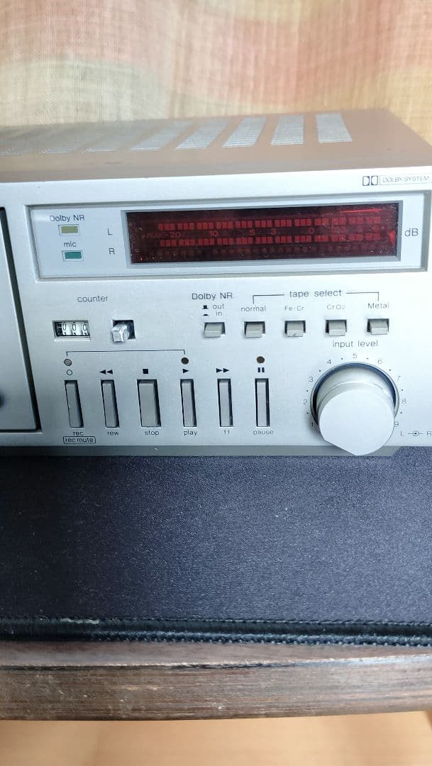 【ジャンク】テクニクス（Technics）M02 カセットデッキ