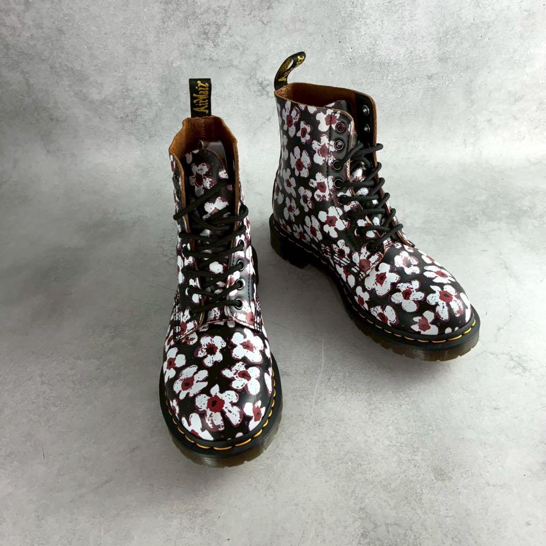 【極美品】ドクターマーチン 8ホール 1460 PASCAL ブラック UK6