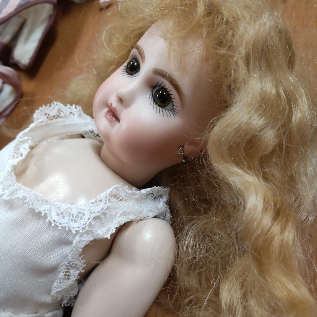 テートジュモー　アンティークドール　リプロ　人形　ミレット