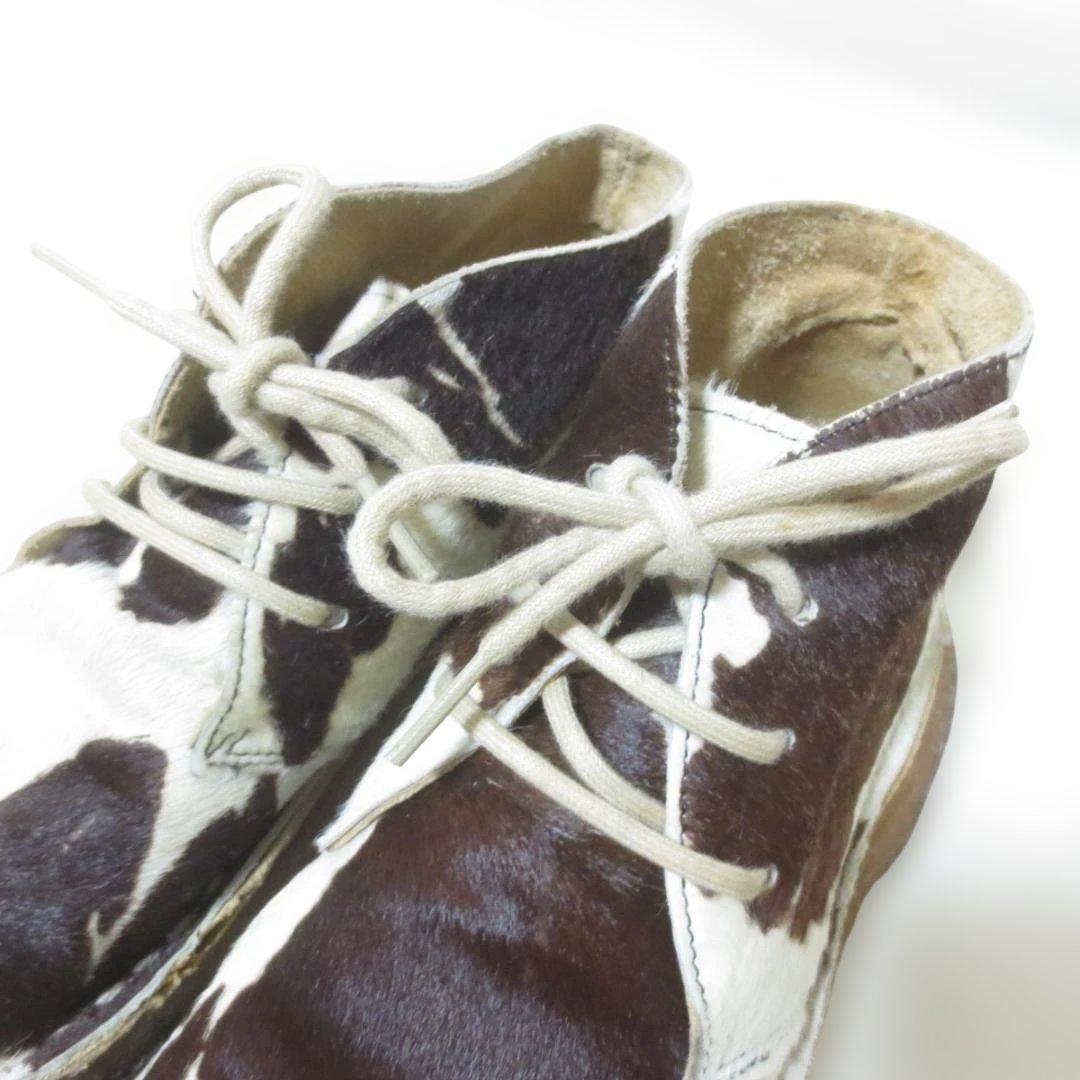 カンペール　ハラコ　アニマル柄　ショートブーツ　シューズ　靴　7　■　C186