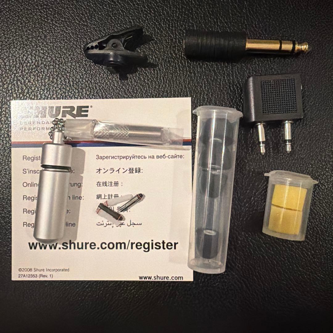 プロ用 SHURE SE846 有線イヤホン ブラック SE846-K-A