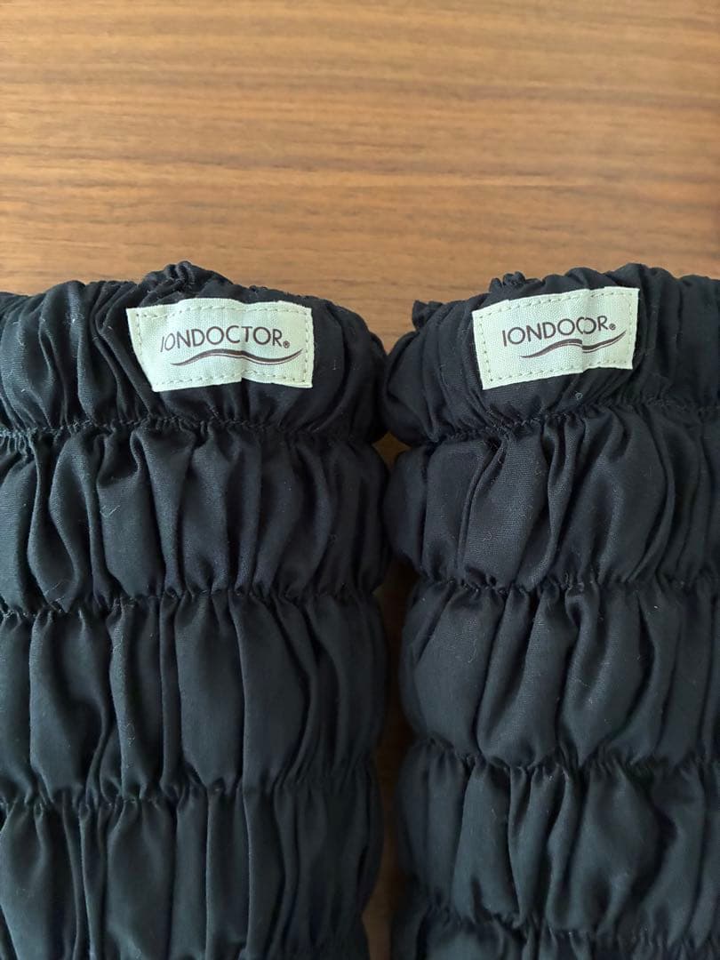 【anzu】イオンドクター レッグウォーマー41 ブラック